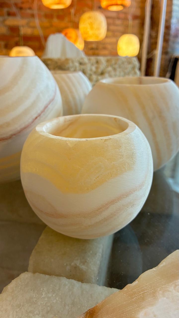 Candlestick Curra Alabaster