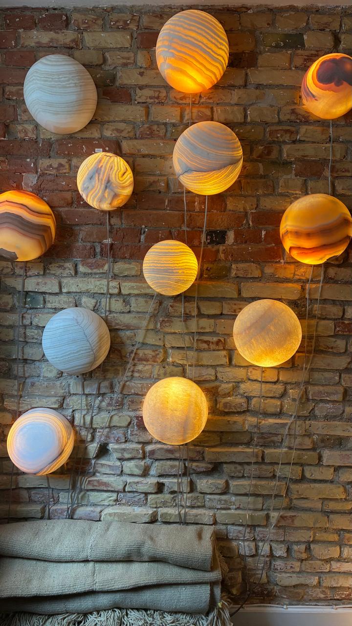 Wall Lamp Alabaster