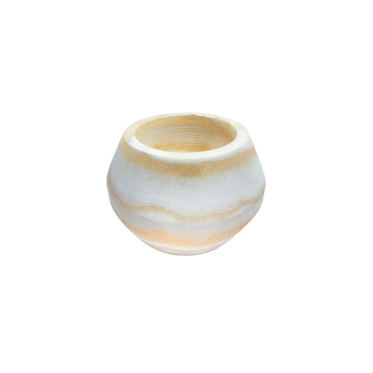 Candlestick Oval Alabaster