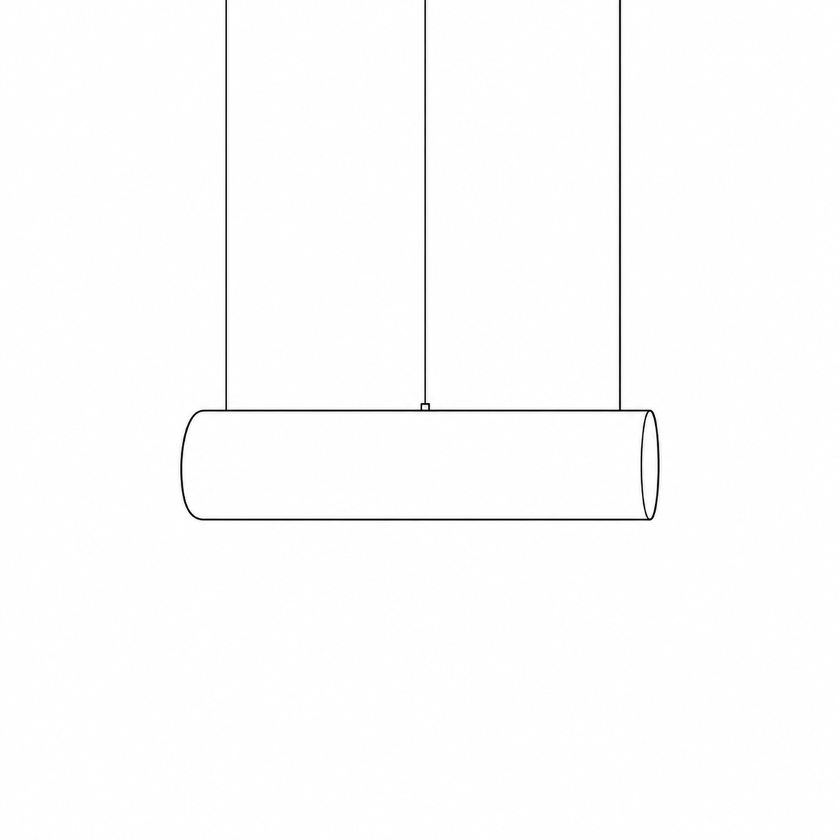 Horizontal Pendant Cylinder