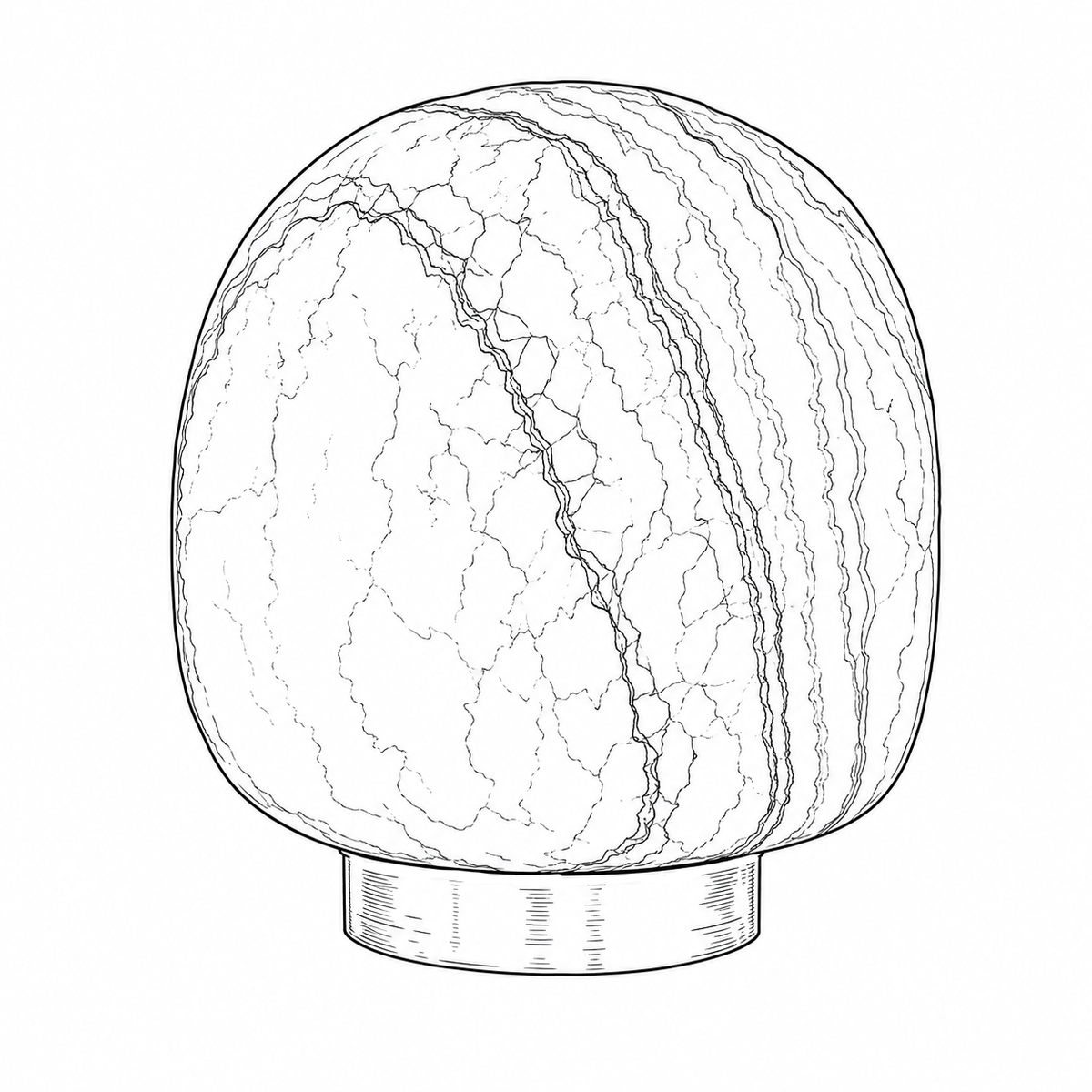 Tabletop Curra - Hand carved Alabaster