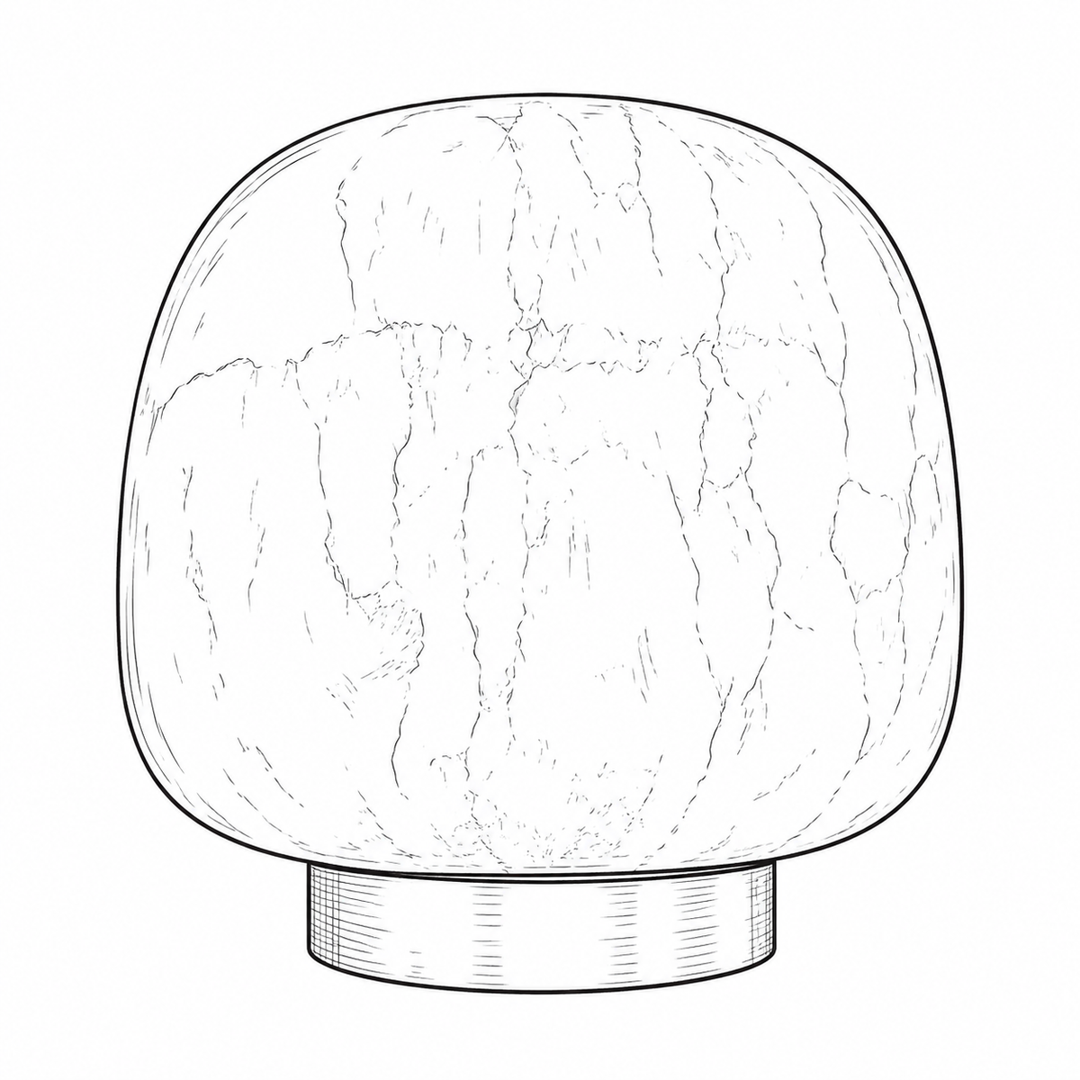 Tabletop Curra - Hand carved Alabaster